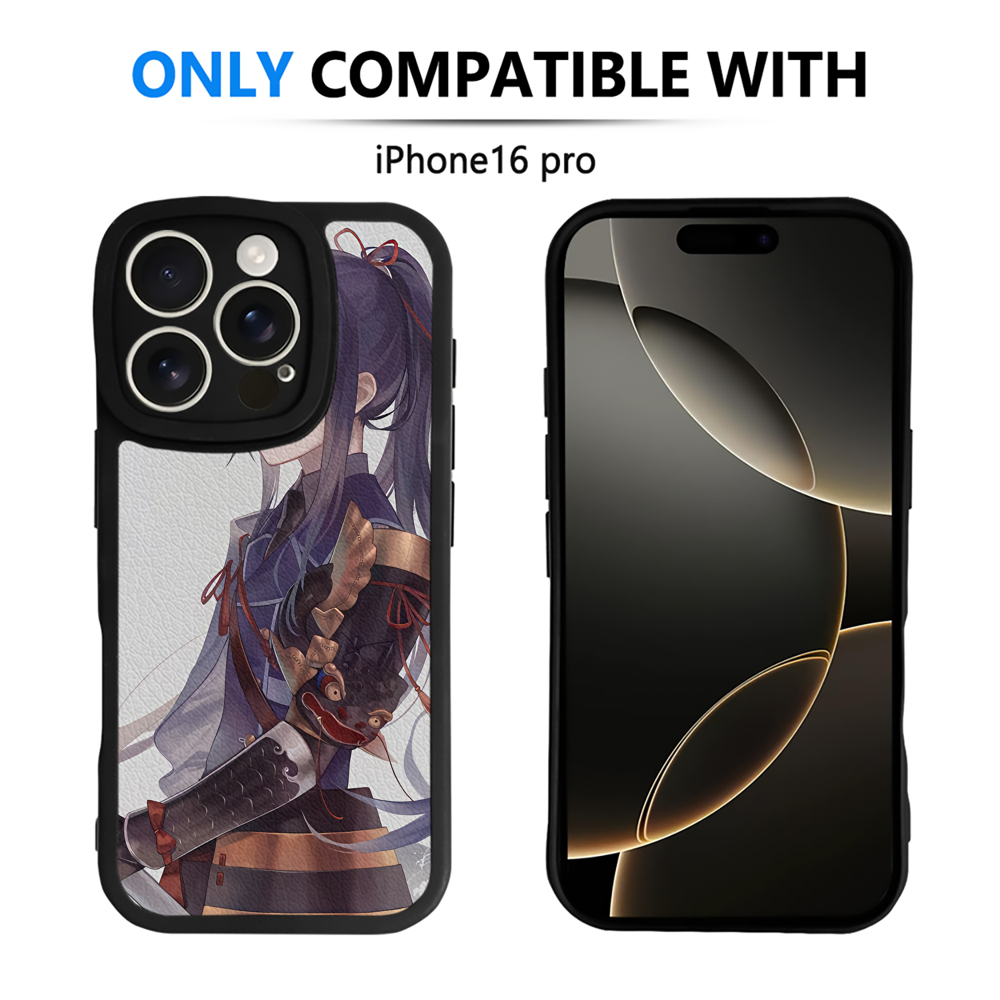 （画像用） 刀剣乱舞 Touken Ranbu 【iPhone 16シリーズ対応】シリコンスマホケース（レザー調） 材質：シリコン